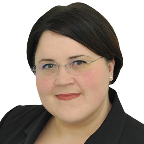 A headshot of Laura Schulz